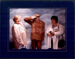 cca 2000 Madame Tussaud Amsterdam, angol nyelvű, képes ismertető prospektus