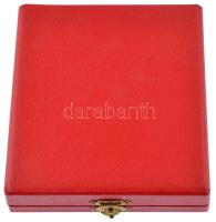 DN "Szekszárd" festett fém címer plakett eredeti tokban (80x55mm) T:1