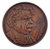 Rajki László (1939-) 1989. Móricz Zsigmond Kör Szentendre kétoldalas bronz emlékérem (42,5mm) T:1-