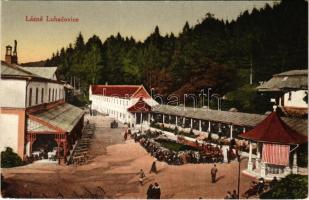 Luhacovice, Lázne Luhacovice; spa, restaurant and park