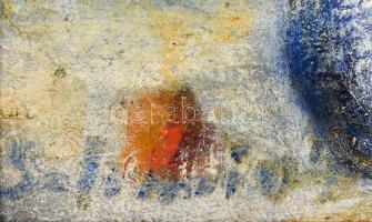 Jelzés nélkül: Csendélet. Olaj, farost. Fakeretben. 35×29 cm