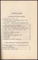 Művészeti hetek Ungvár 1941 május 17. - június 8. Vitéz leveldi Kozma Miklós előszavával. Bp., 1941,...