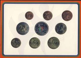 Írország 2003. 1c-2€ 8klf db + 5€ "Speciális olimpia" szettben T:BU