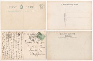 8 db régi képeslap és fotó: szamarak / 8 pre-1945 postcards and photo: donkeys