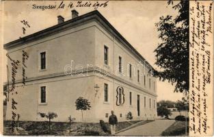 1906 Szeged, államfogház, börtön, katona (EK)