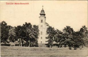 1911 Máriabesnyő (Gödöllő), templom (EK)