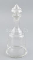 Régi likőrös palack, dugóval, hibátlan, m: 30,5 cm