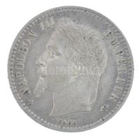 Franciaország / II. Császárság 1864HB 50c Ag "III. Napóleon" T:2
France / Second Empire 1...
