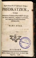 [Somogy Lipót (1748-1822)]: Egész esztendőnek vasárnapira szóló prédikátziók, mellyek nevezetes fran...