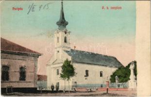 1915 Paripás, Parabuty, Parabutsch, Parabuc, Ratkovo; Római katolikus templom. Schröder kiadása / Catholic church (EK)