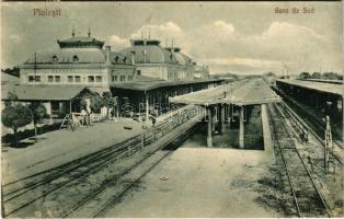 1929 Ploiesti, Ploesti, Ploesci; Gara de Sud / railway station (EK)
