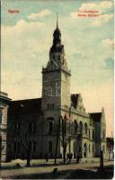 1910 Apatin, Új községháza. Szavadill József kiadása / Neues Rathaus / new town hall (EK)