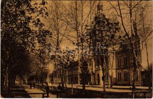 1911 Apatin, Fő utca. Glasz kiadása / Hauptstrasse / main street (EK)