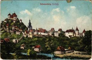 1913 Segesvár, Schässburg, Sighisoara; anno 1630 (fa)