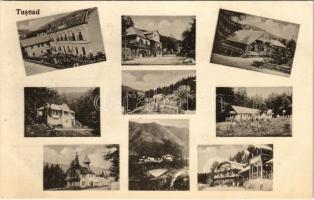 Tusnádfürdő, Baile Tusnad; mozaiklap / multi-view postcard