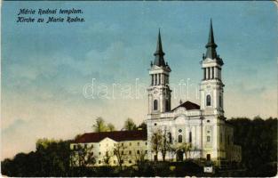 Máriaradna, Radna (Lippa, Lipova); templom. Adler Sándor és Fia kiadása / Kirche / church (EK)