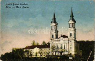 1914 Máriaradna, Radna (Lippa, Lipova); templom. Adler Sándor és Fia kiadása / Kirche / church (EB)