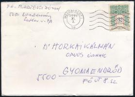 1999 Bartóki József (1929-2009) festőművész kiállításának meghívója + grafika (Gyulai kórház volt ká...