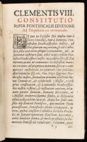 Pontificale Romanum Clementis VIII. primum nunc denuo Urbani VIII, Auctoritate recognitum Antverpiae...