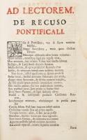 Pontificale Romanum Clementis VIII. primum nunc denuo Urbani VIII, Auctoritate recognitum Antverpiae...