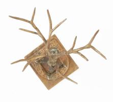 Fekete Tamás (1931-2007): Üllői úti fák, bronz, m: 26 cm