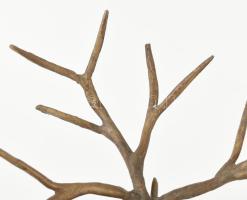 Fekete Tamás (1931-2007): Üllői úti fák, bronz, m: 26 cm