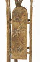 Fekete Tamás (1931-2007): Üllői úti fák, bronz, m: 26 cm