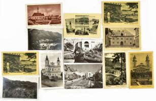 ERDÉLY - Kb. 632 db régi fekete-fehér képeslap dobozban / TRANSYLVANIA - Cca. 632 pre-1945 black and...