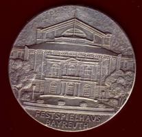 NSZK 1963. "Wagner" emlékplakett T:1