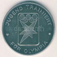 NSZK 1972. "Olimpia" emlékplakett eredeti díszdobozban T:1