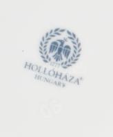 Hollóházi antik motívumokkal (Diana, a vadászat római istennője) díszített porcelán bonbonier. Matri...