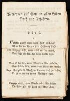 2 imakönyv + néhány lap imákkal : Hofrath von Eckartshausen: Gott ist die reinste Liebe. München, 17...