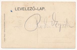 Marosújvár, Uioara, Ocna Mures; Sós és gőzfürdő télen. Füssy J. kiadása / spa in winter (EK)