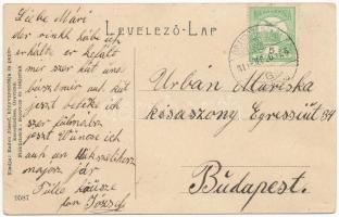 1911 Anina, Stájerlakanina, Steierdorf; Vasöntöde, iparvasút, vasgyár. Kaden József kiadása 9587. / ...