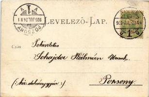 1903 Venezia, Venice; Canal grande. Soh photo