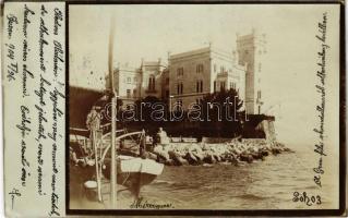 1903 Trieste, Trieszt; Miramar. Soh photo (EK)
