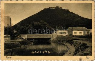 1942 Huszt, Chust, Khust; vár, híd / castle, bridge (EK)