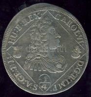 1733. NB 1/4 Tallér Ag T:2-