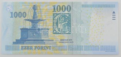 2011. 1000Ft "DB" a tervező, Vagyóczky Károly aláírásával T:I