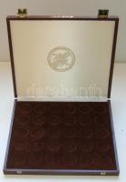 Éremtartó kazetta, 30 férőhellyel, 28mm átmérőjű érmékhez