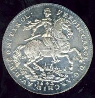 Ausztria 1642. 2Dukát Ag 6,49g újverete (1963.) T:1