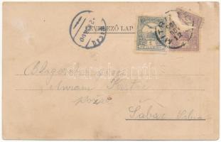 1900 Szávaszentdemeter, Mitrovice, Mitrovitz an der Save, Sremska Mitrovica; szerb templom / Serbian...