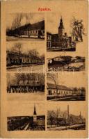 1909 Apatin, mozaiklap. 156. Szavadill József kiadása / multi-view postcard (fa)