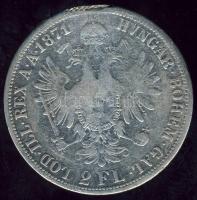 Ausztria 1871A 2Fr Ag T:3 ph