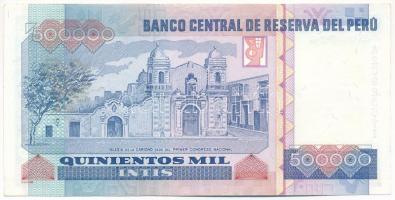 Peru 1989. 500.000I T:I-
Peru 1989. 500.000 Intis C:AU