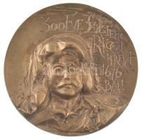1976. 300 éve született Rákóczi Ferenc kétoldalas bronz emlékérem (95mm) T:1-
