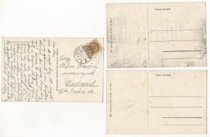 Marosvásárhely, Targu Mures; - 6 db régi képeslap / 6 pre-1945 postcards