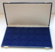 Nagyalakú éremtartó kazetta, 18 férőhellyel, 42mm átmérőjű érmékhez