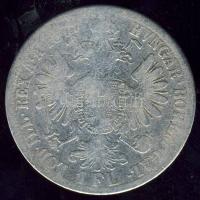 Ausztria 1877. 1Fl Ag T:3/3-