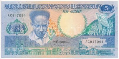 Suriname 1986. 5G T:II Suriname 1986. 5 Gulden C:XF Krause P#130a